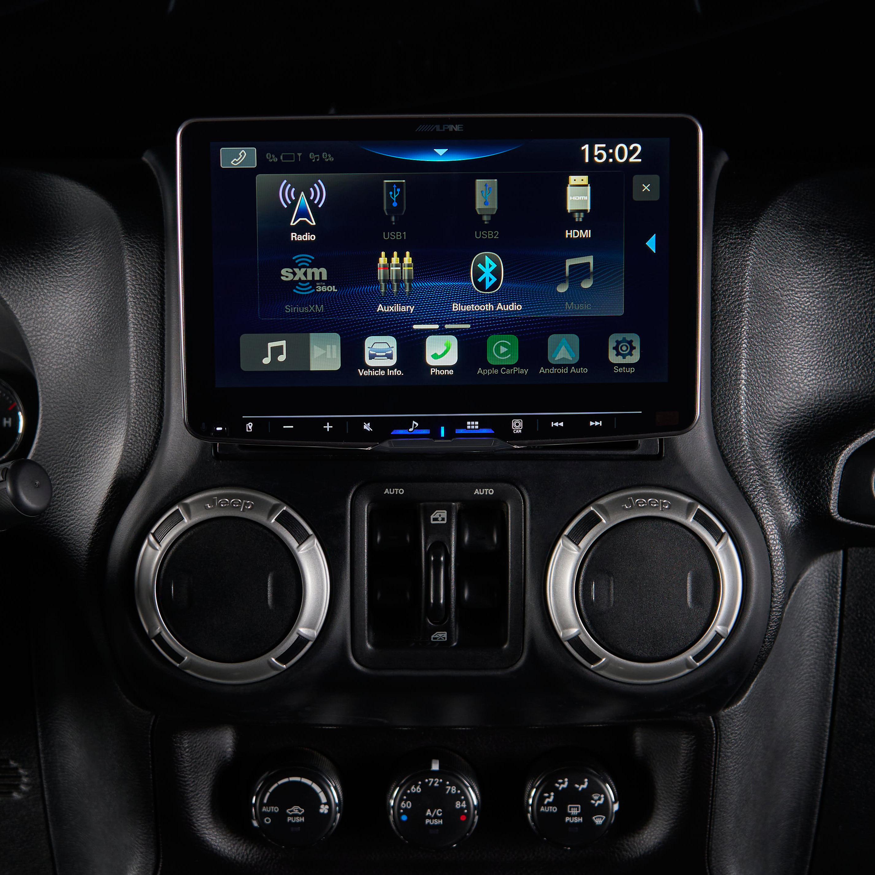 Alpine iLX-F509 Plug and Play Bundle | '07-'18 Jeep JK Wranglers Alpine iLX-F509 Plug and Play Bundle | '07-'18 Jeep JK Wranglers