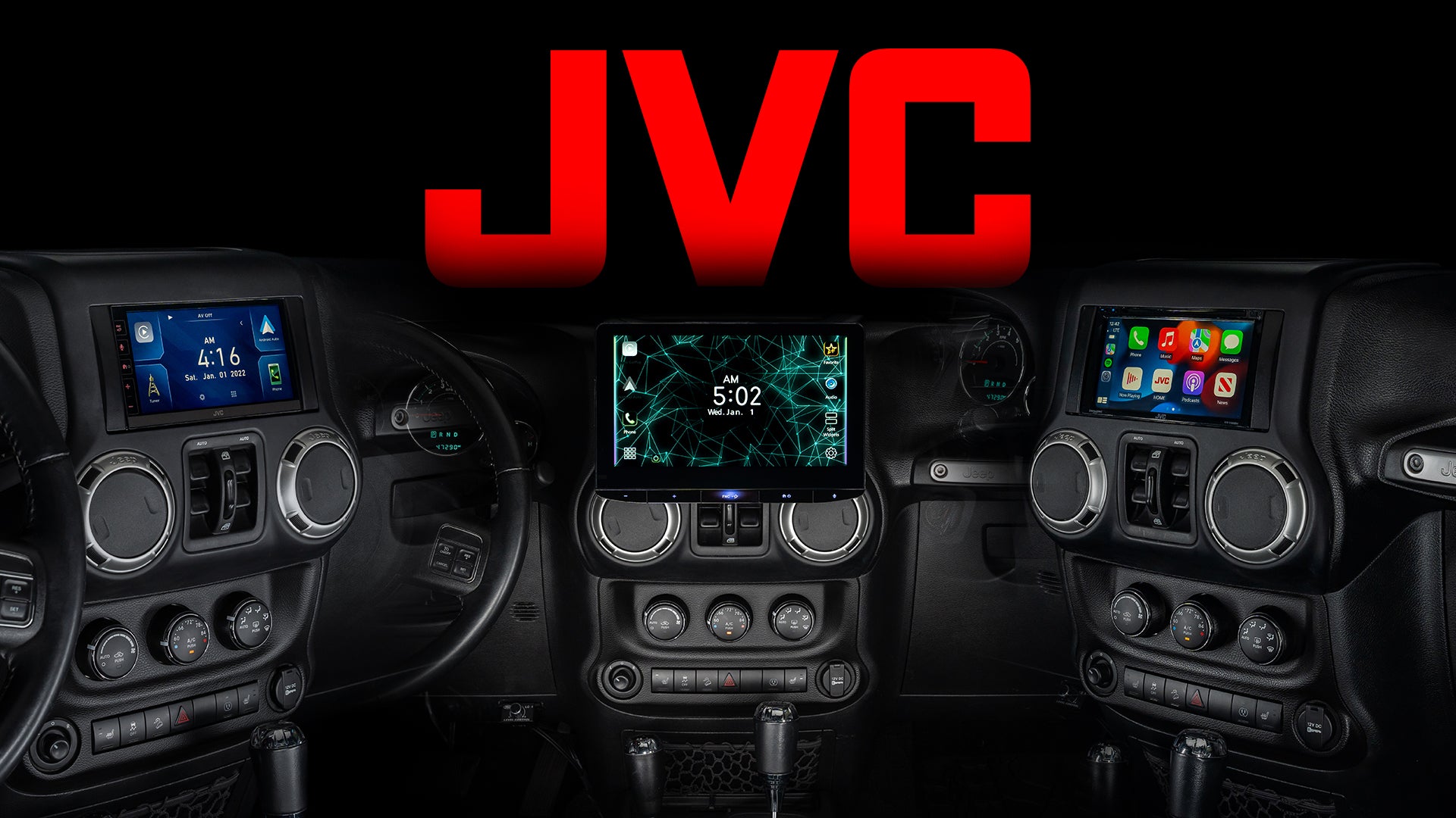 Save on JVC Head Units