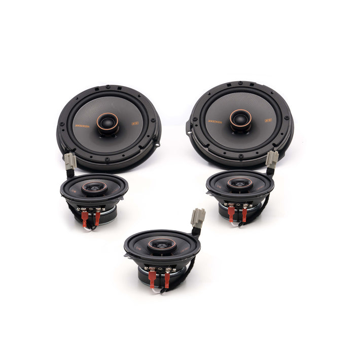 Kicker KS Complete Plug & Play Speaker Bundle Upgrade | '21- Current Ford Bronco