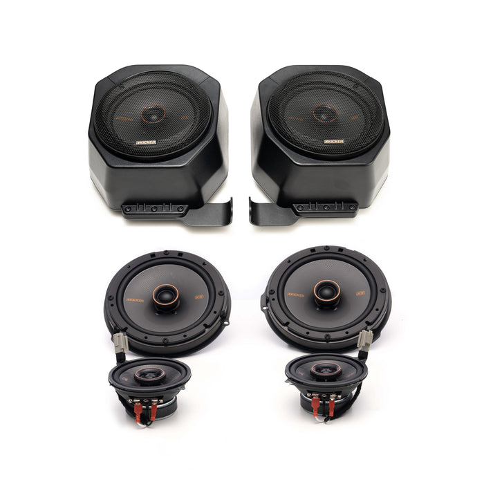 Kicker KS Complete Plug & Play Speaker Bundle Upgrade | '21- Current Ford Bronco