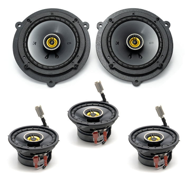 Kicker CS Complete Plug & Play Speaker Bundle Upgrade | '21- Current Ford Bronco
