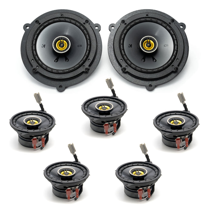 Kicker CS Complete Plug & Play Speaker Bundle Upgrade | '21- Current Ford Bronco