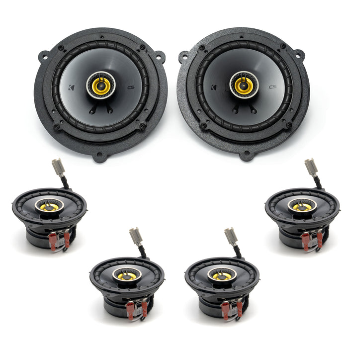 Kicker CS Complete Plug & Play Speaker Bundle Upgrade | '21- Current Ford Bronco