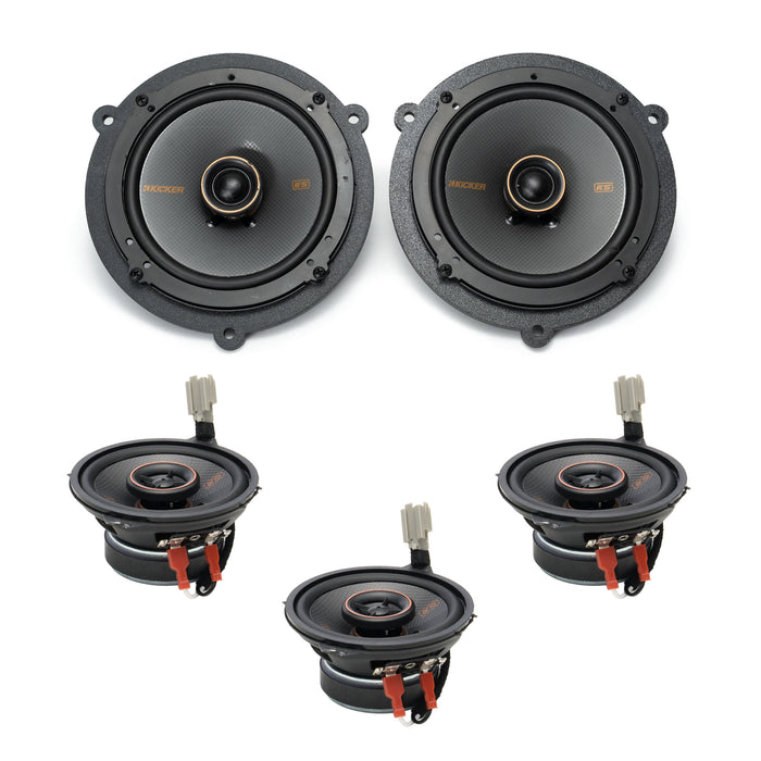Kicker KS Complete Plug & Play Speaker Bundle Upgrade | '21- Current Ford Bronco