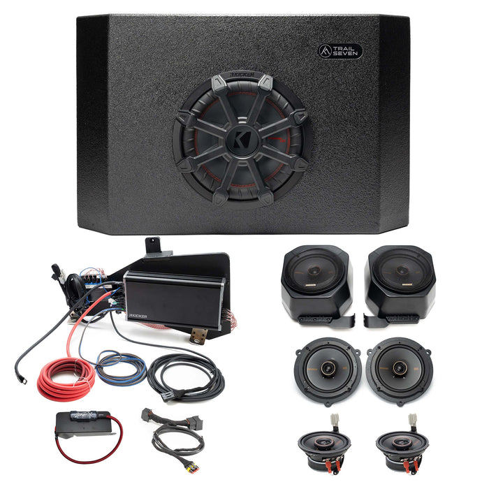 Kicker Plug & Play Full System Bundle Upgrade 2 & 4-Door (B&O System) | '21- Current Ford Bronco