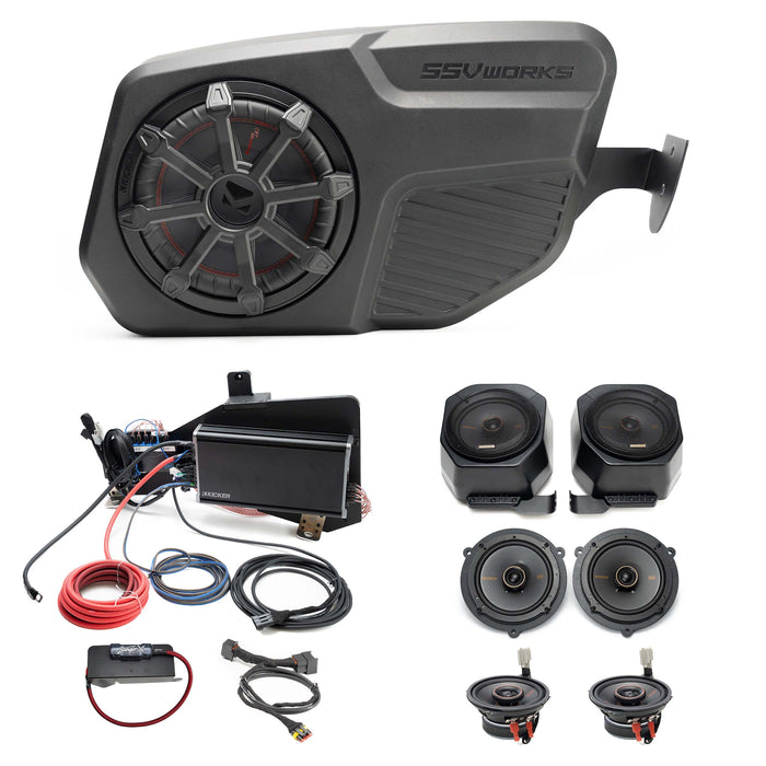 Kicker Plug & Play Full System Bundle Upgrade 2 & 4-Door (B&O System) | '21- Current Ford Bronco