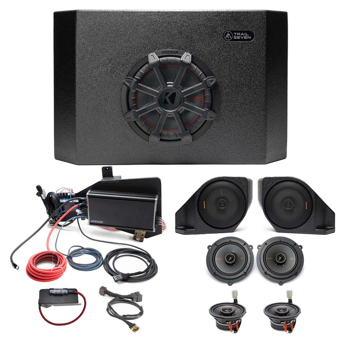 Kicker Plug & Play Full System Bundle Upgrade 2 & 4-Door (B&O System) | '21- Current Ford Bronco