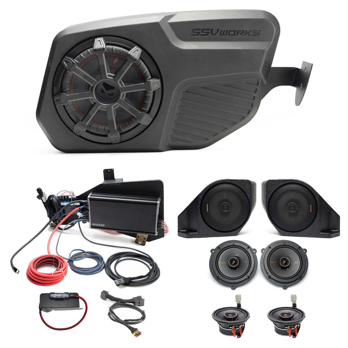 Kicker Plug & Play Full System Bundle Upgrade 2 & 4-Door (B&O System) | '21- Current Ford Bronco