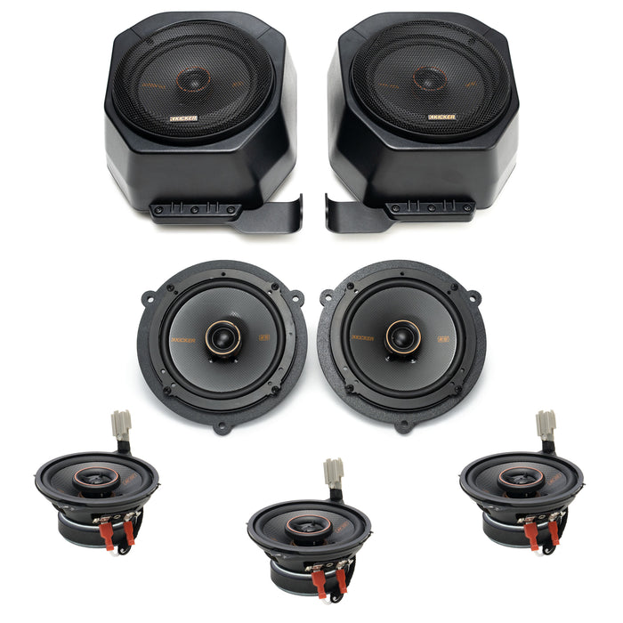 Kicker KS Complete Plug & Play Speaker Bundle Upgrade | '21- Current Ford Bronco