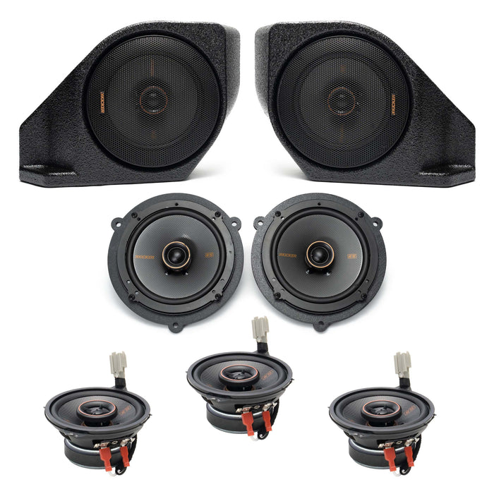 Kicker KS Complete Plug & Play Speaker Bundle Upgrade | '21- Current Ford Bronco