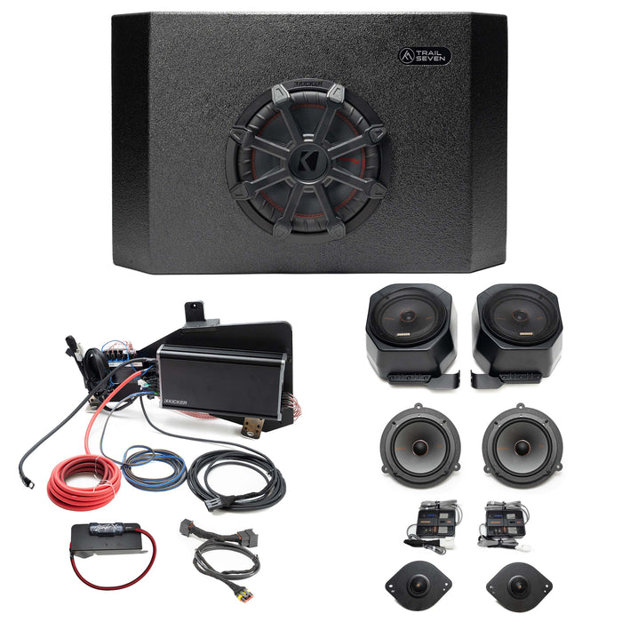 Kicker Plug & Play Full System Bundle Upgrade 2 & 4-Door (B&O System) | '21- Current Ford Bronco