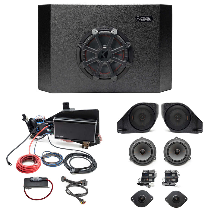 Kicker Plug & Play Full System Bundle Upgrade 2 & 4-Door (B&O System) | '21- Current Ford Bronco