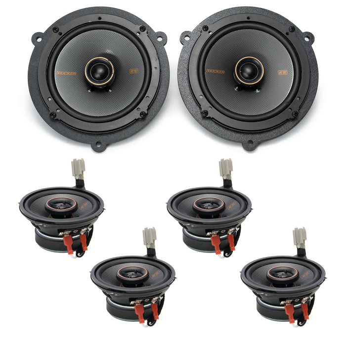 Kicker KS Complete Plug & Play Speaker Bundle Upgrade | '21- Current Ford Bronco