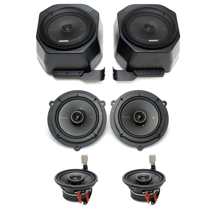 Kicker KS Complete Plug & Play Speaker Bundle Upgrade | '21- Current Ford Bronco
