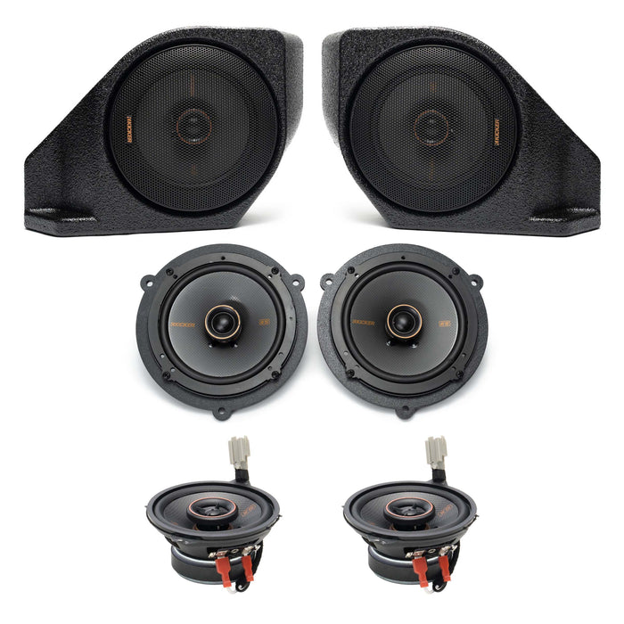 Kicker KS Complete Plug & Play Speaker Bundle Upgrade | '21- Current Ford Bronco