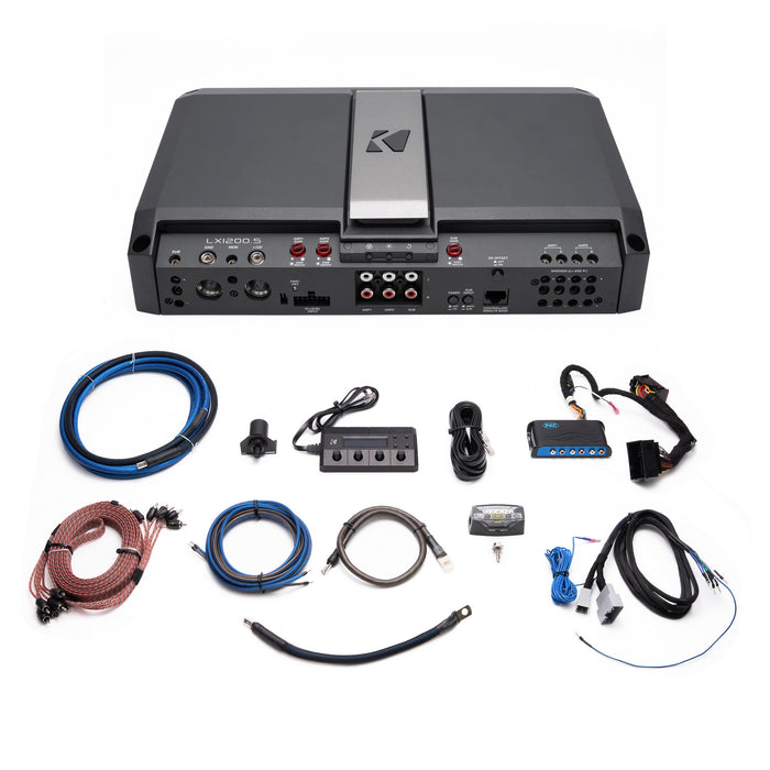 Kicker Plug & Play LX Amp Kit Bundle Upgrade | '18- Current JL Wrangler/ '20- Current JT Gladiator