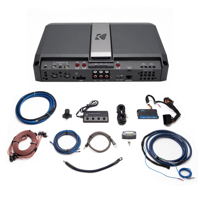 Kicker Plug & Play LX Amp Kit Bundle Upgrade | '18- Current JL Wrangler/ '20- Current JT Gladiator