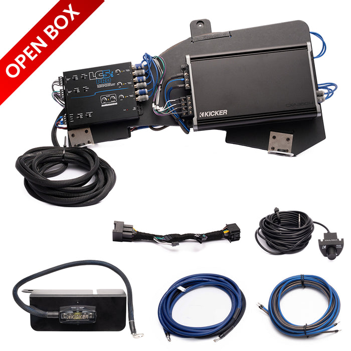 OB - Kicker Plug & Play Dual CX Amp Kit Bundle Upgrade 2 & 4-Door (NON-B&O System) | '21 - Current Ford Bronco