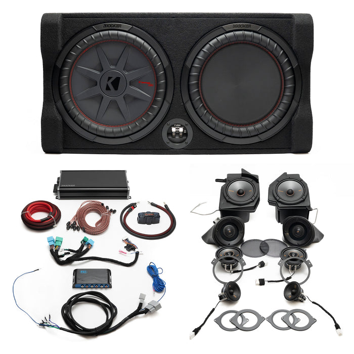 Kicker Plug & Play Full System Bundle Upgrade | '24 - Current JL Wrangler/ '24 - Current JT Gladiator