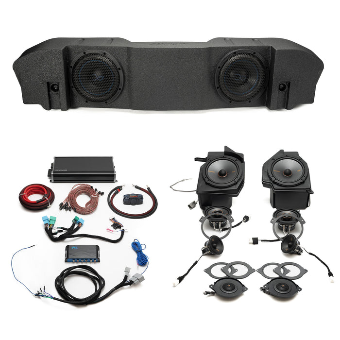 Kicker Plug & Play Full System Bundle Upgrade | '24 - Current JL Wrangler/ '24 - Current JT Gladiator