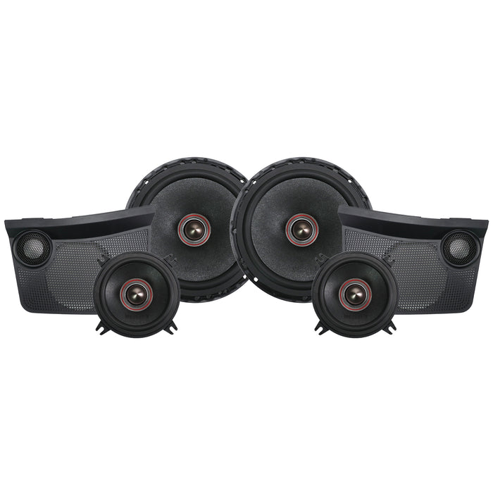 MB Quart BS1-316 Full Front 3-Way Speaker Audio Package Upgrade | '21-Currrent Ford Bronco