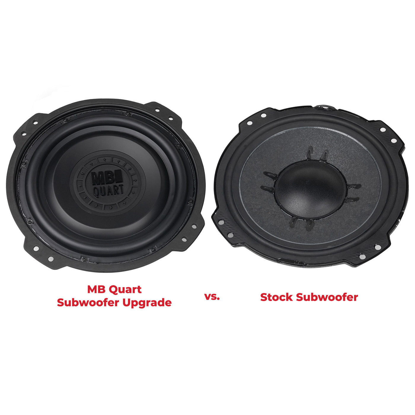 MB Quart 400 Watt Jeep® Wrangler (JL) Tuned OEM Subwoofer Upgrade (MBQ ...