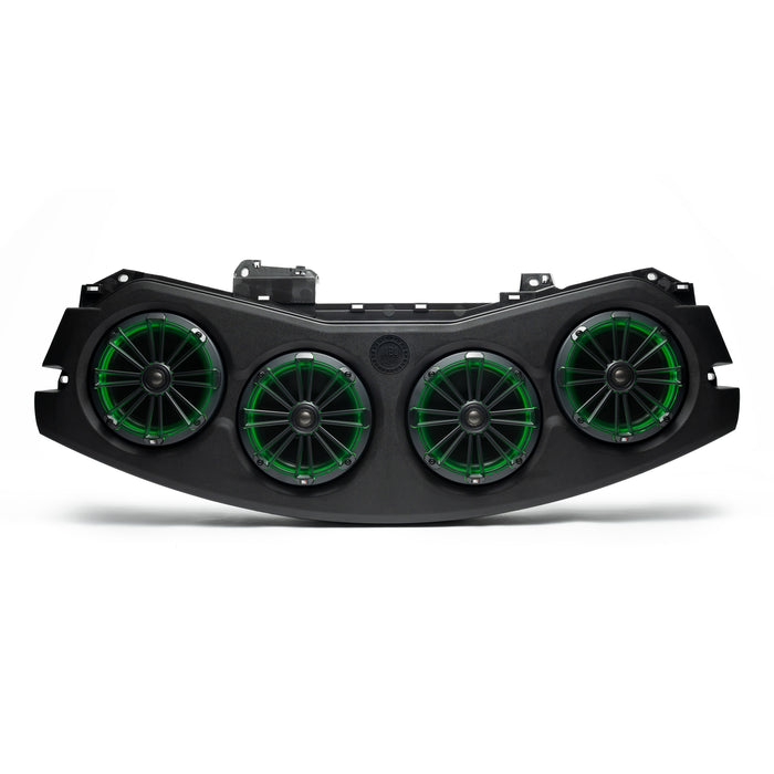 MB Quart Tuned Rear Soundbar with 8 Inch Coaxial Speakers with RGB LED Lighting option (MBQJ-48CRGB24+) I '24- Current JL Wrangler/ '24- Current JT Gladiator
