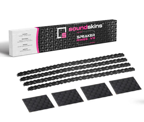 SoundSkins SSK-RINGV3 | Rings V3 Sound Deadening Speaker Kit | Universal Fitment