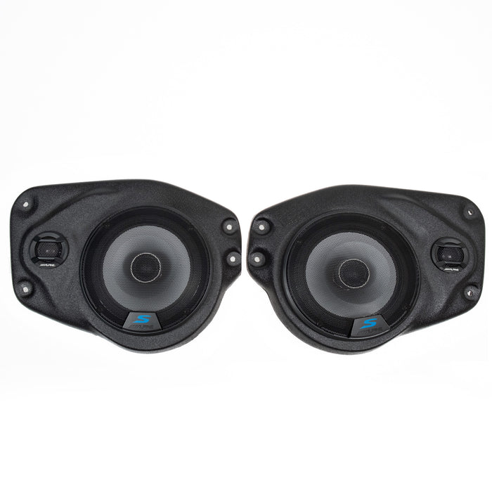 Alpine Plug & Play Full Speaker S65 Upgrade Bundle   | '18-'23 JL Wrangler/ '20-'23 JT Gladiator