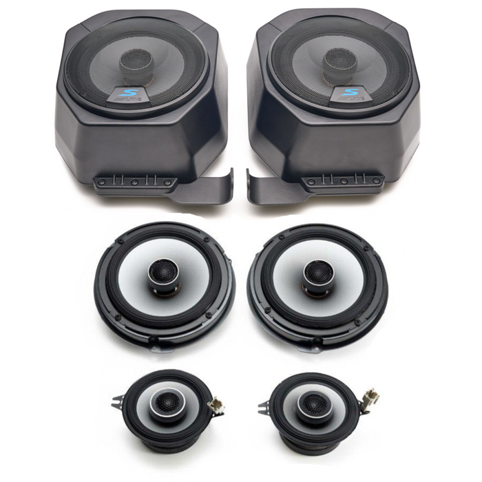 Alpine S Complete Plug & Play Speaker Bundle Upgrade | '21- Current Ford Bronco