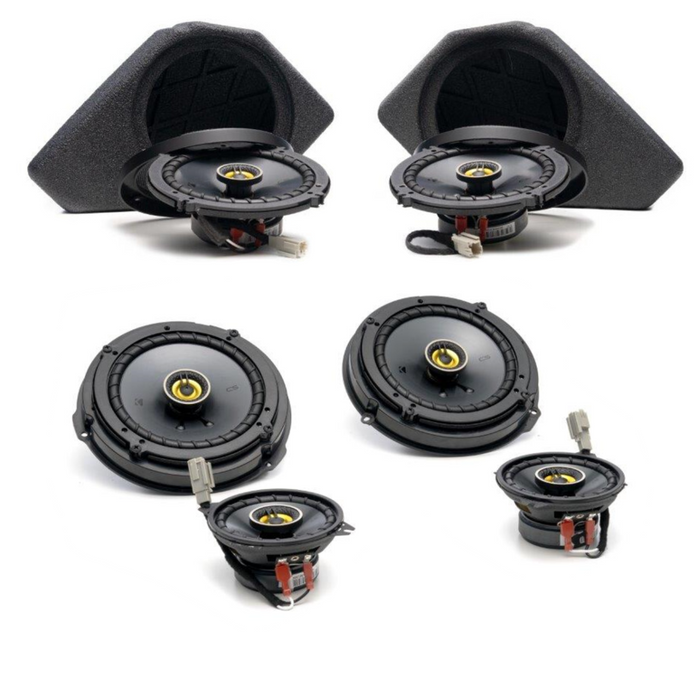 Kicker CS Complete Plug & Play Speaker Bundle Upgrade | '21- Current Ford Bronco