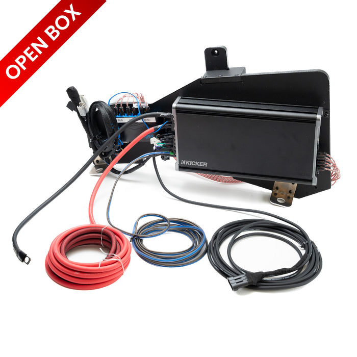 OB - Kicker Plug & Play Amp Kit Bundle Upgrade 2 & 4-Door (B&O System) | '21-'24 Ford Bronco