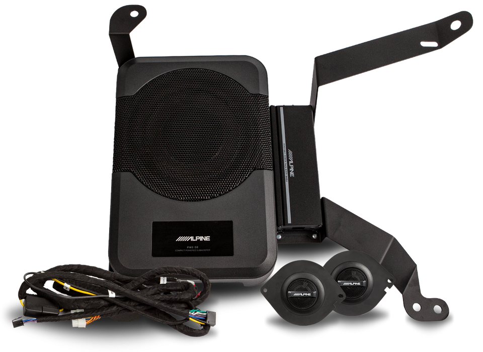 Alpine PSS-23WRA2 Complete Sound System Upgrade | '18-'23 JL Wrangler/ '20+ JT Gladiator
