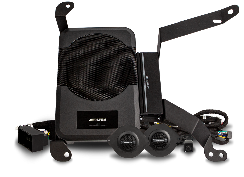 Alpine PSS-23WRA2 Complete Sound System Upgrade | '18-'23 JL Wrangler/ '20+ JT Gladiator