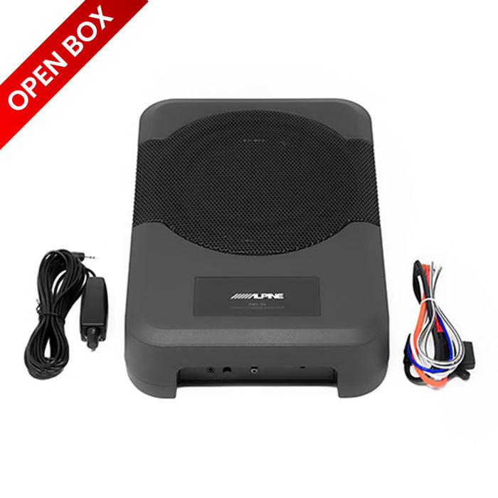 OB - Alpine PWE-S8 Compact 8-Inch Powered Subwoofer System