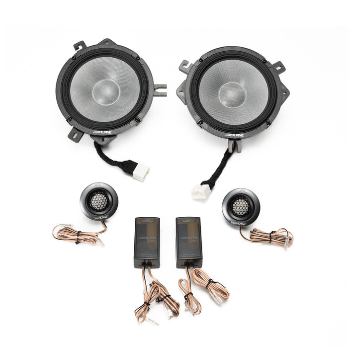 Alpine R Series Complete Plug & Play Speaker Bundle Upgrade | '21- Current Ford Bronco