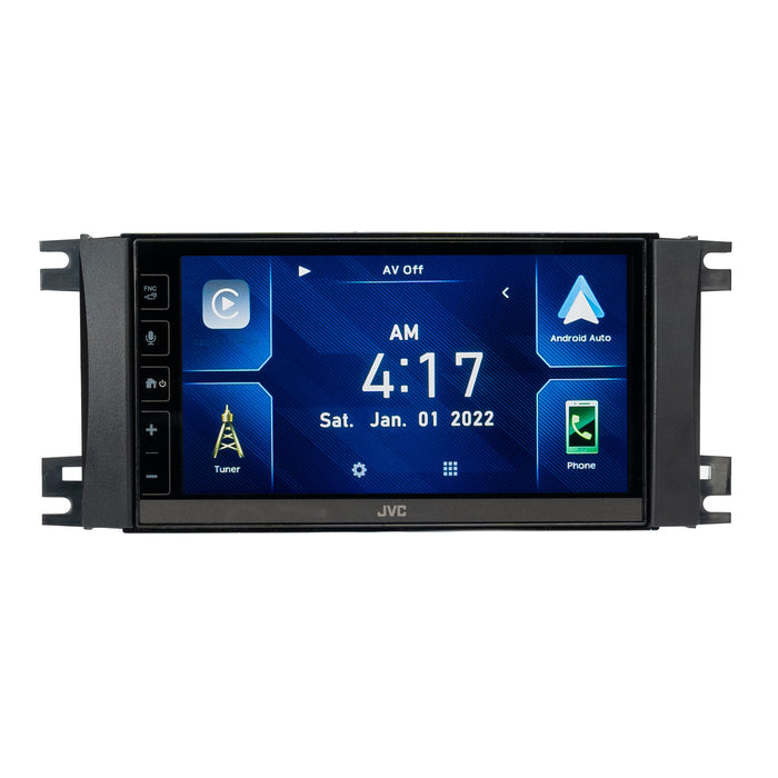 JVC KW-M785BW Plug and Play Bundle | '07-'18 Jeep JK Wranglers