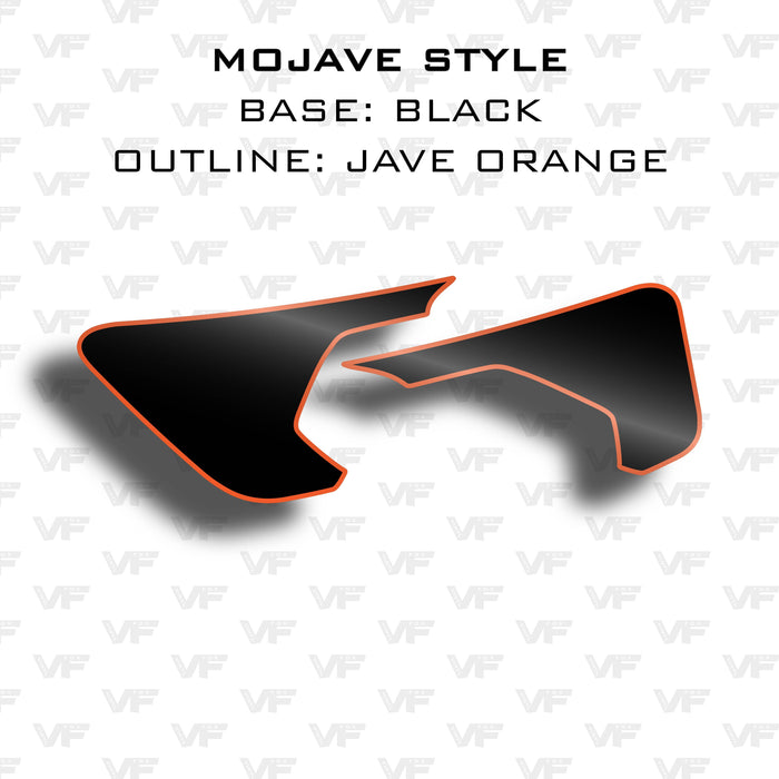 Vinyl Fox Vent Inlay Vinyl Kit | '20- Current Jeep JT Gladiator