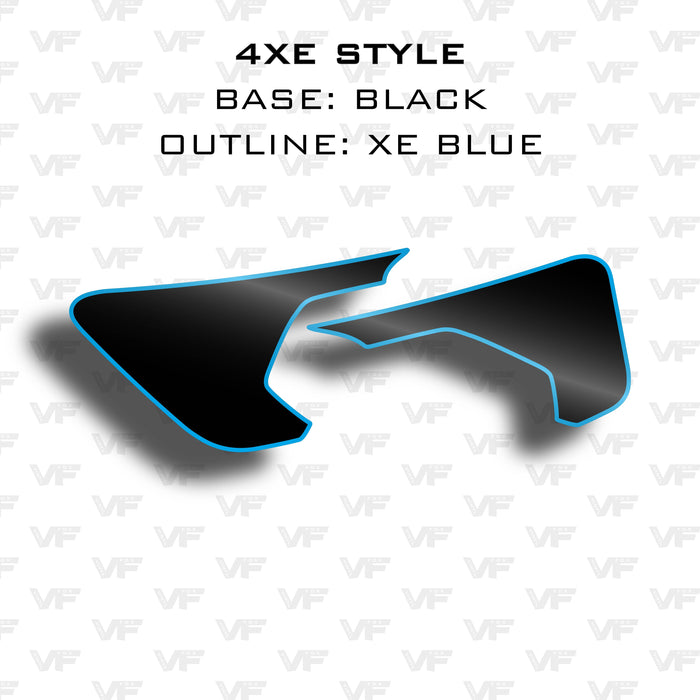 Vinyl Fox Vent Inlay Vinyl Kit | '20- Current Jeep JT Gladiator