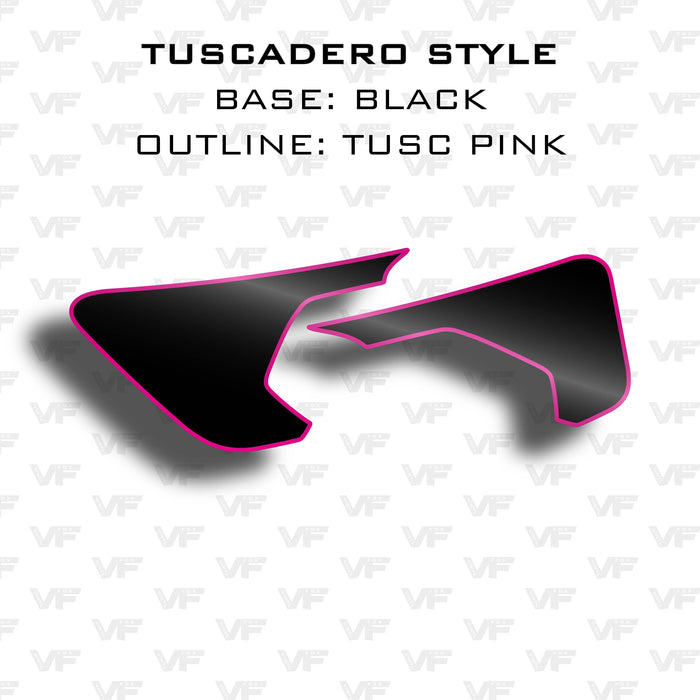 Vinyl Fox Vent Inlay Vinyl Kit | '20- Current Jeep JT Gladiator