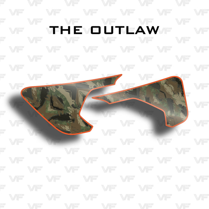 Vinyl Fox Vent Inlay Vinyl Kit | '20- Current Jeep JT Gladiator