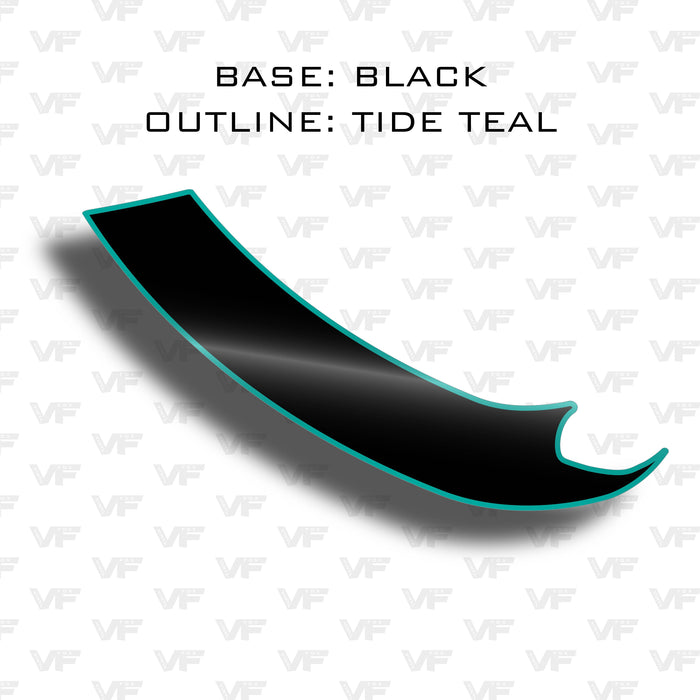 Vinyl Fox Upper Wrap-Around Stripe Vinyl Kit | '20- Current Jeep JT Gladiator