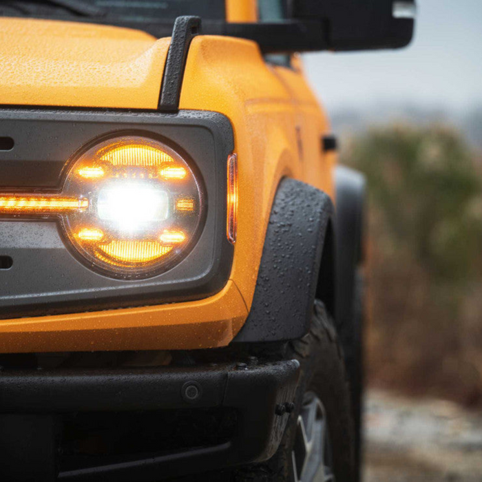 Morimoto XB LED Headlights Amber I '21- Current Ford Bronco