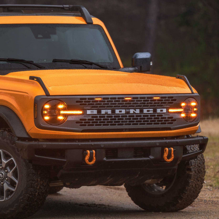 Morimoto XB LED Headlights Amber I '21- Current Ford Bronco