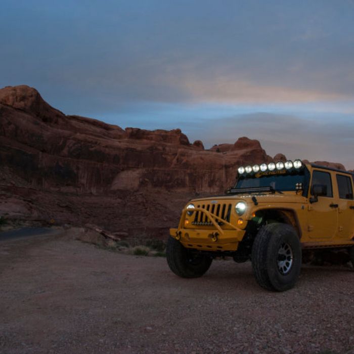 KCHilites 50" PRO6 Gravity® LED 8-Light- Light Bar System | '07-'18 JK Wrangler