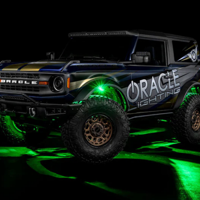 Oracle Lighting Colorshift RGB + Wheel Well Rock Light Kit I '21- Current Ford Bronco