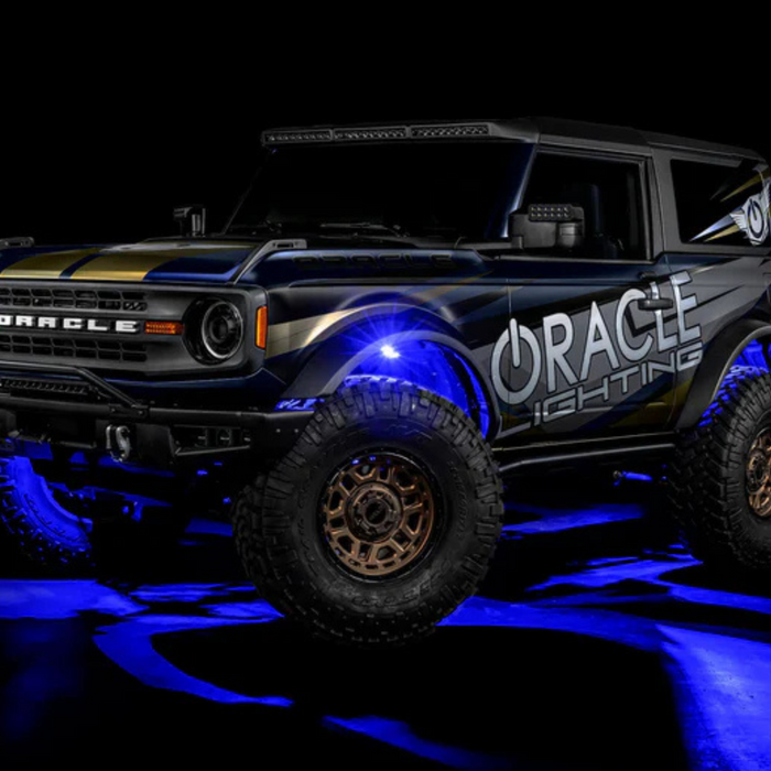 Oracle Lighting Colorshift RGB + Wheel Well Rock Light Kit I '21- Current Ford Bronco