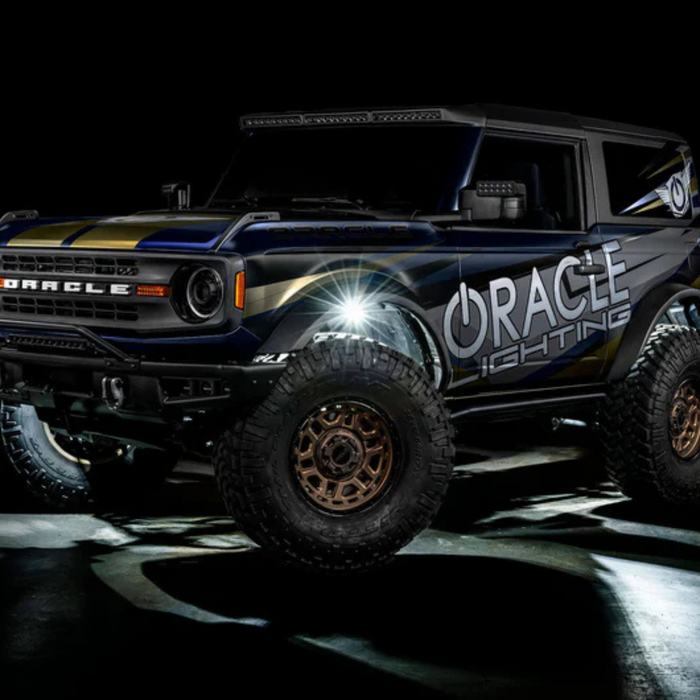 Oracle Lighting Colorshift RGB + Wheel Well Rock Light Kit I '21- Current Ford Bronco