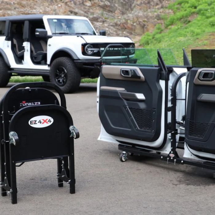 EZ 4X4 Aluminum Folding and Rolling Door Cart (4-Door) | 21'- Current Ford Bronco
