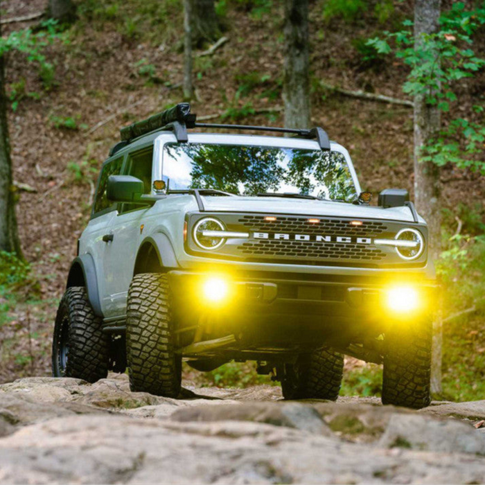 Morimoto 4Banger LED Fog Lights I '21- Current Ford Bronco